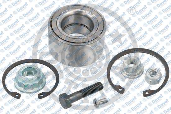 OPTIMAL 101016 On Teker Rulmani [Kit] Seat Arosa 1.0 1.4 16v 1.4tdi 1.7sdi 97-04 Golf Ii Polo Jetta Ii Lupo 1.1 1.3 1.4 1.4 16v 1.4fsi 1.4tdi 1.7sdi 83-05